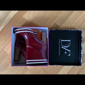 Diane von Furstenberg ankle boots size 11